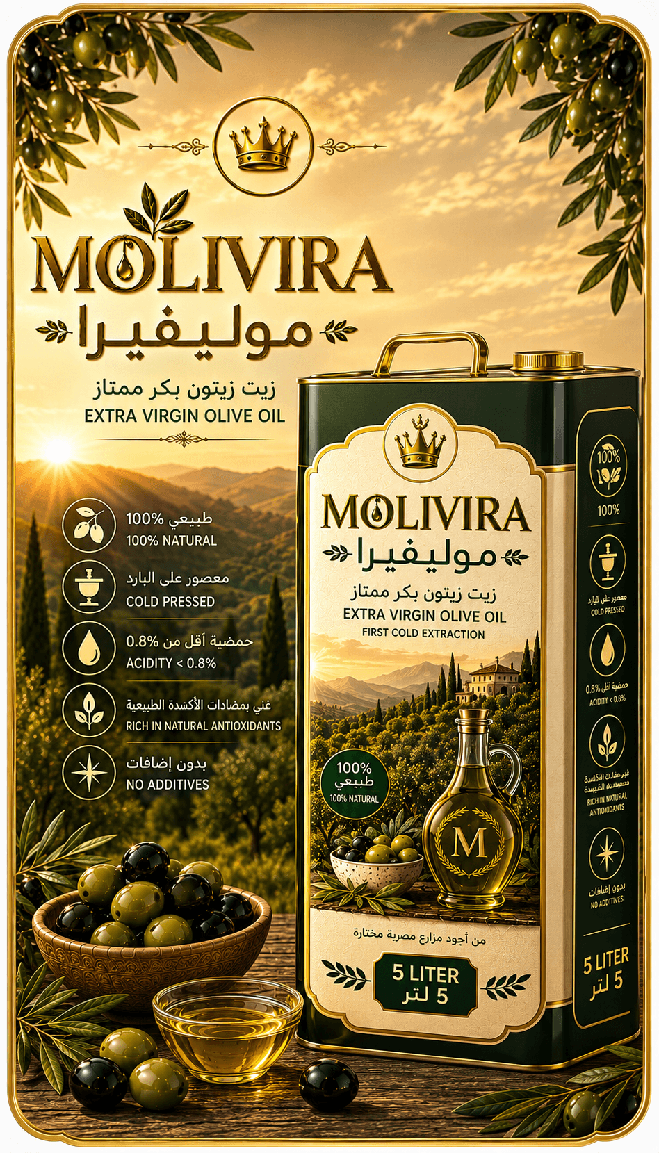 MOLIVIRA Family 5 Liter - موليڤيرا عائلي 5 لتر