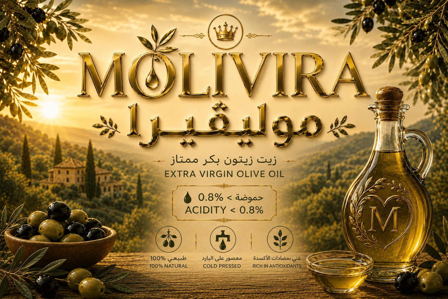 MOLIVIRA Extra Virgin Olive Oil